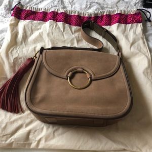Tory Burch Suede Crossbody Bag